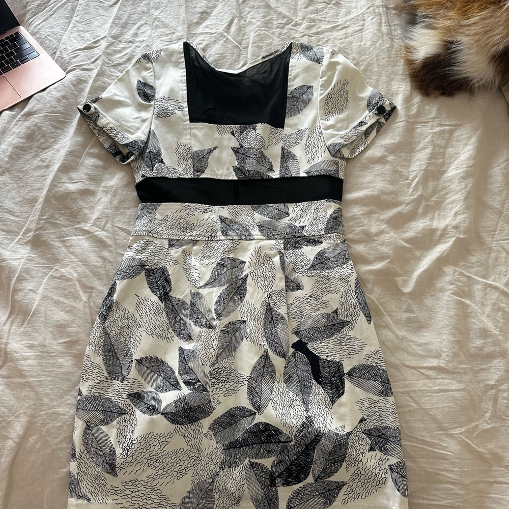 Twinkle by Wenlan Cap Sleeve Dress